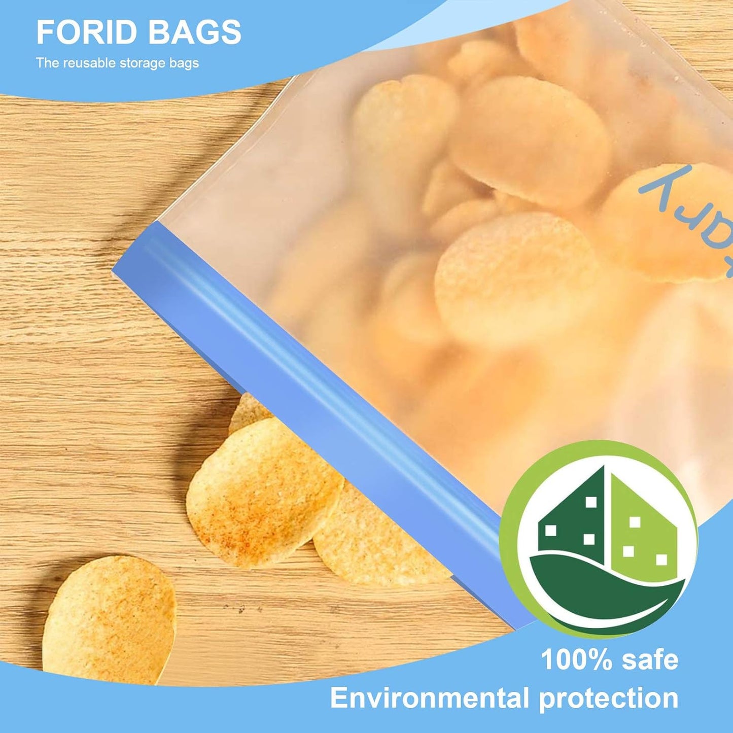 9 Pack Reusable Sandwich Bags,Dishwasher Safe Reusable Storage Bags,Reusable Snack Bags Leakproof Silicone - Free Plastic BPA Free Bags for Food Travel (9 Pack- 5 Sandwich Bags 4 Gallon Bags)